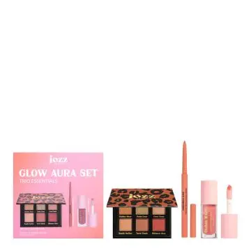 Coffret Glow Aura Trio Essentials  - Jozz Beauty - Maquillage - Visuel 1