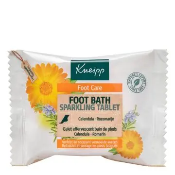 Galet Effervescent Bain de Pieds Calendula - Romarin 80g - Kneipp - Soin - Visuel 1
