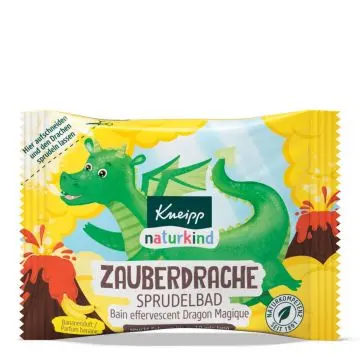 Galet Effervescent pour le Bain Dragon Magique Parfum Banane 80g - Kneipp - Soin - Visuel 1