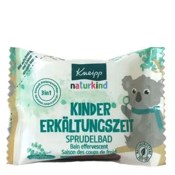 Galet Effervescent pour le Bain Saison des Coups de Froid Parfum Eucalyptus 80g - Kneipp - Soin - Visuel 1