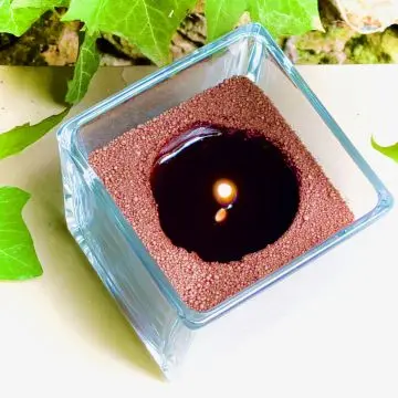 SERIE KRAFT GREEN LINE SABLE DE BOUGIE VEGETAL COULEUR CHOCOLAT - 250g - Les Allumées - Accessoire - Visuel 2