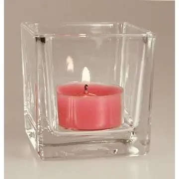 CARRE DESIGN CONTENANTS VERRE TAILLE L - 12 X 12 cm - Les Allumées - Accessoire - Visuel 2