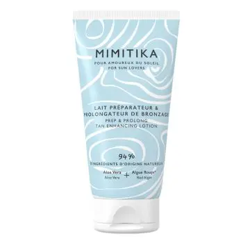 Préparateur et Prolongateur de Bronzage Lait  140ml - Mimitika - Soin - Visuel 1