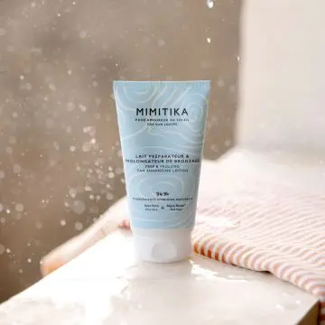 Préparateur et Prolongateur de Bronzage Lait  140ml - Mimitika - Soin - Visuel 2