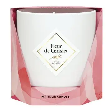 Les Essentielles - Bougie Bijoux Parfumée Fleur de Cerisier  Bracelet Billes Noires - My Jolie Candle - Accessoire - Visuel 1 Les Essentielles - Bougie Bijoux Parfumée Fleur de Cerisier  Bracelet Billes Noires - My Jolie Candle - Accessoire - Visuel 1