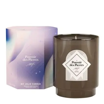 Pouvoir des Pierres Bougie Bijou Parfumée - Collier Or Nacre (blanc) - My Jolie Candle - Accessoire - Visuel 1 Pouvoir des Pierres Bougie Bijou Parfumée - Collier Or Nacre (blanc) - My Jolie Candle - Accessoire - Visuel 1