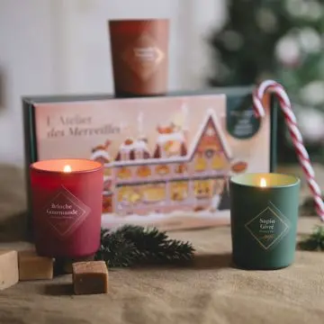 Coffret Atelier Des Merveilles  Trio de Bougies Parfumées  - My Jolie Candle - Accessoire - Visuel 3 Coffret Atelier Des Merveilles  Trio de Bougies Parfumées  - My Jolie Candle - Accessoire - Visuel 3