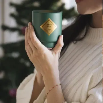 Bougie Bijou Sapin Givré 200g - My Jolie Candle - Accessoire - Visuel 3 Bougie Bijou Sapin Givré 200g - My Jolie Candle - Accessoire - Visuel 3