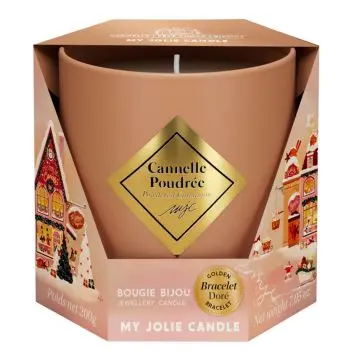 Bougie Bijou Cannelle Poudrée 200g - My Jolie Candle - Accessoire - Visuel 1 Bougie Bijou Cannelle Poudrée 200g - My Jolie Candle - Accessoire - Visuel 1