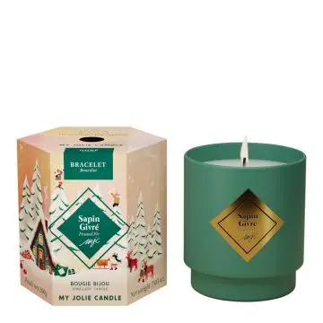 Bougie Bijou Sapin Givré 200g - My Jolie Candle - Accessoire - Visuel 1 Bougie Bijou Sapin Givré 200g - My Jolie Candle - Accessoire - Visuel 1