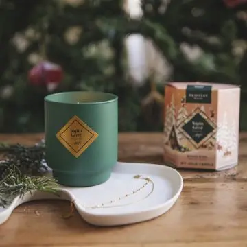 Bougie Bijou Sapin Givré 200g - My Jolie Candle - Accessoire - Visuel 2 Bougie Bijou Sapin Givré 200g - My Jolie Candle - Accessoire - Visuel 2