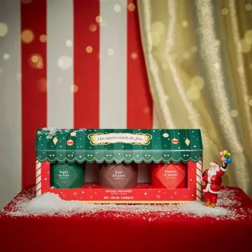 Coffret Un Après-Midi de Fête Trio de Bougies Parfumées  - My Jolie Candle - Accessoire - Visuel 3