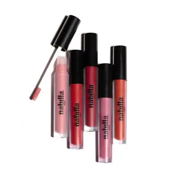 Rouge à Lèvres Liquide Mat Break Time 11 - Nabilla Beauty - Maquillage - Visuel 2
