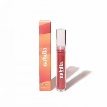 Gloss Hydratant Pinky Glitter 03 - Nabilla Beauty - Maquillage - Visuel 1