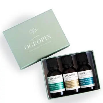 LE KIT MINIS Coffret découverte Trio de miniatures format voyage - Océopin - Soin - Visuel 2
