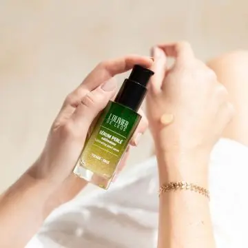 Sérum Perlé Sublimateur pour le Visage Flacon pompe 30ml - L'Olivier De Leos - Soin - Visuel 3
