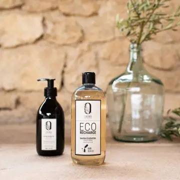 Ecorecharge Savon Essentiel pour les Mains Flacon 500ml - L'Olivier De Leos - Soin - Visuel 3