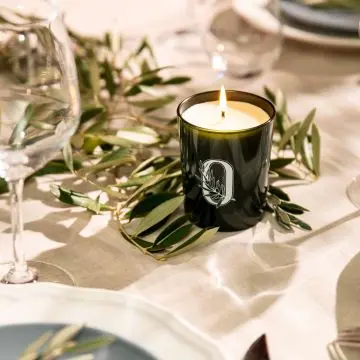 Bougie Parfumée pour la Maison Pot 180g - L'Olivier De Leos - Accessoire - Visuel 2