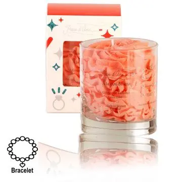 Bougie Bijou Pomme d'Amour Bougie Parfumée avec Bijou Bracelet - PEAU D'ANE - Accessoire - Visuel 1