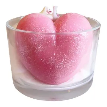 Bougie Famboise Love A la Cire de Soja  - PEAU D'ANE - Accessoire - Visuel 1 Bougie Famboise Love A la Cire de Soja  - PEAU D'ANE - Accessoire - Visuel 1