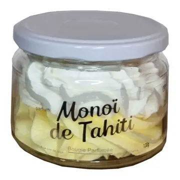 Monoï de Tahiti Bougie Parfumée  - PEAU D'ANE - Accessoire - Visuel 1 Monoï de Tahiti Bougie Parfumée  - PEAU D'ANE - Accessoire - Visuel 1