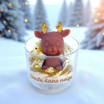 Sieste dans la Neige Bougie Parfumée  - Peau d'Ane - Accessoire - Visuel 2