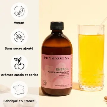 Énergie Fortifie le Bien-être Physique 500ml - Physiomins - Soin - Visuel 3