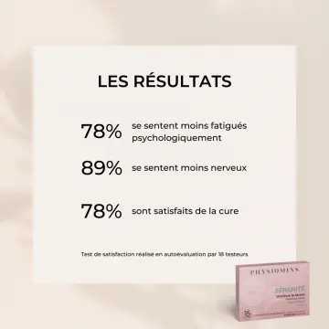 Sérénité Diminue le Stress 15 Gélules - Physiomins - Soin - Visuel 4