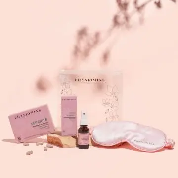 Trousse Mon Duo Belles Nuits Sérénité, Spray Sommeil et Masque de Nuit  - Physiomins - Soin - Visuel 2