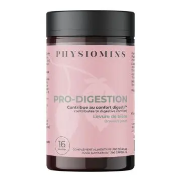 Pro-Digestion Contribue au Confort Digestif  100 Gélules - Physiomins - Soin - Visuel 1
