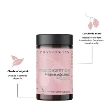 Pro-Digestion Contribue au Confort Digestif  100 Gélules - Physiomins - Soin - Visuel 2