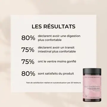 Pro-Digestion Contribue au Confort Digestif  100 Gélules - Physiomins - Soin - Visuel 4