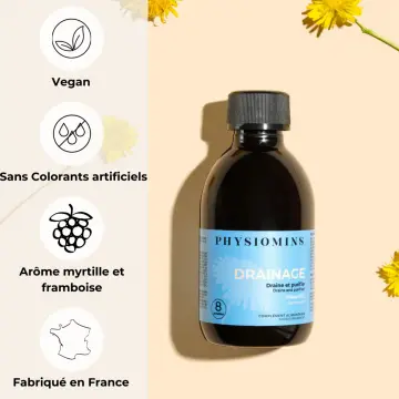 Drainage Draine et Purifie 200ml - Physiomins - Soin - Visuel 3 Drainage Draine et Purifie 200ml - Physiomins - Soin - Visuel 3