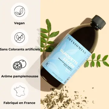 Silhouette Légère Réduit les Zones Rebelles 500ml - Physiomins - Soin - Visuel 3