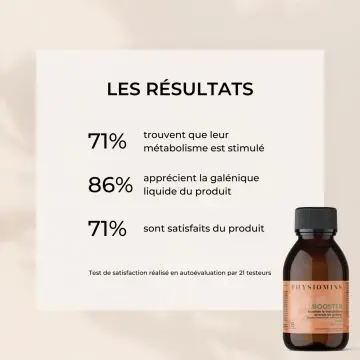 Booster Accélère le Métabolisme et Brûle les Graisses 200ml - Physiomins - Soin - Visuel 4