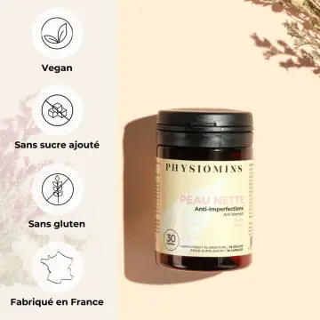 Peau Nette Anti-imperfections 30 Gélules - Physiomins - Soin - Visuel 3