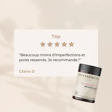 Peau Nette Anti-imperfections 30 Gélules - Physiomins - Soin - Visuel 4