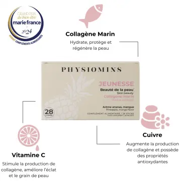 Jeunesse Beauté de la Peau 28 Sticks - Physiomins - Soin - Visuel 2