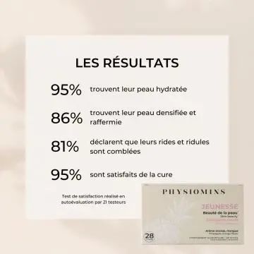 Jeunesse Beauté de la Peau 28 Sticks - Physiomins - Soin - Visuel 4