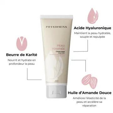 Peau Tonifiée Crème Corps 150ml - Physiomins - Soin - Visuel 2
