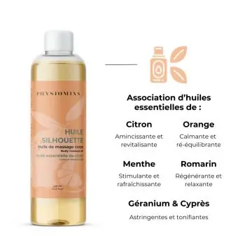 Coffret Mon Duo Anti-Cellulite Huile Corps & Roller Massant  - Physiomins - Soin - Visuel 3