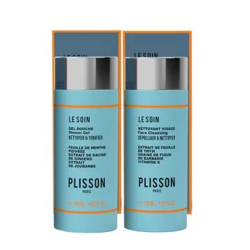 Duo L'Irréprochable Nettoyant Visage & Gel Douche 3en1  - Plisson - Soin - Visuel 2