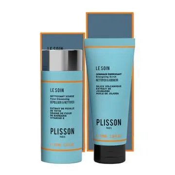 Duo Bonne Mine Nettoyant Visage & Gommage  - Plisson - Soin - Visuel 2