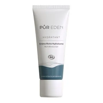 Crème Riche Hydratante Peaux Normales à Sèches 40ml - Pur Eden - Soin - Visuel 1