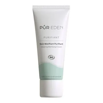 Soin Matifiant Purifiant Peaux Mixtes à Grasses 40ml - Pur Eden - Soin - Visuel 1