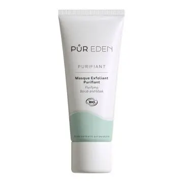 Masque Exfoliant Purifiant Masque Gommant 2en1 40ml - Pur Eden - Soin - Visuel 1