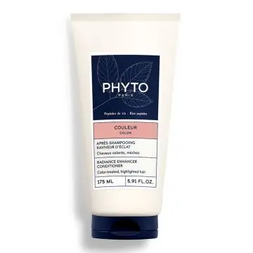 Après-Shampooing Raviveur d'Eclat Cheveux Colorés, Méchés 175ml - Phyto - Soin - Visuel 1