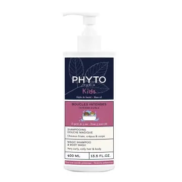 Boucles Intenses Kids Shampooing-Douche Magique 400ml - Phyto - Soin - Visuel 1