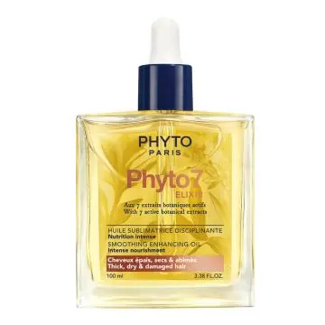Phyto 7 Elixir Huile Sublimatrice Disciplinante 100ml - Phyto - Soin - Visuel 1