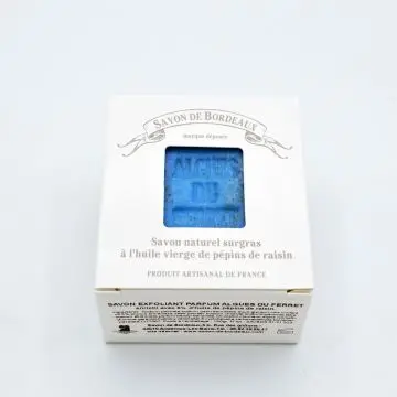 SAVON NATUREL ALGUES DU FERRET  savon solide exfoliant 150 gr - Savon de Bordeaux - Soin - Visuel 1